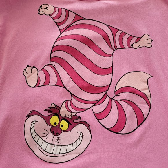 Zara x Disney Alice in Wonderland Chesire Cat Graphic Tee Shirt - Picture 9 of 16